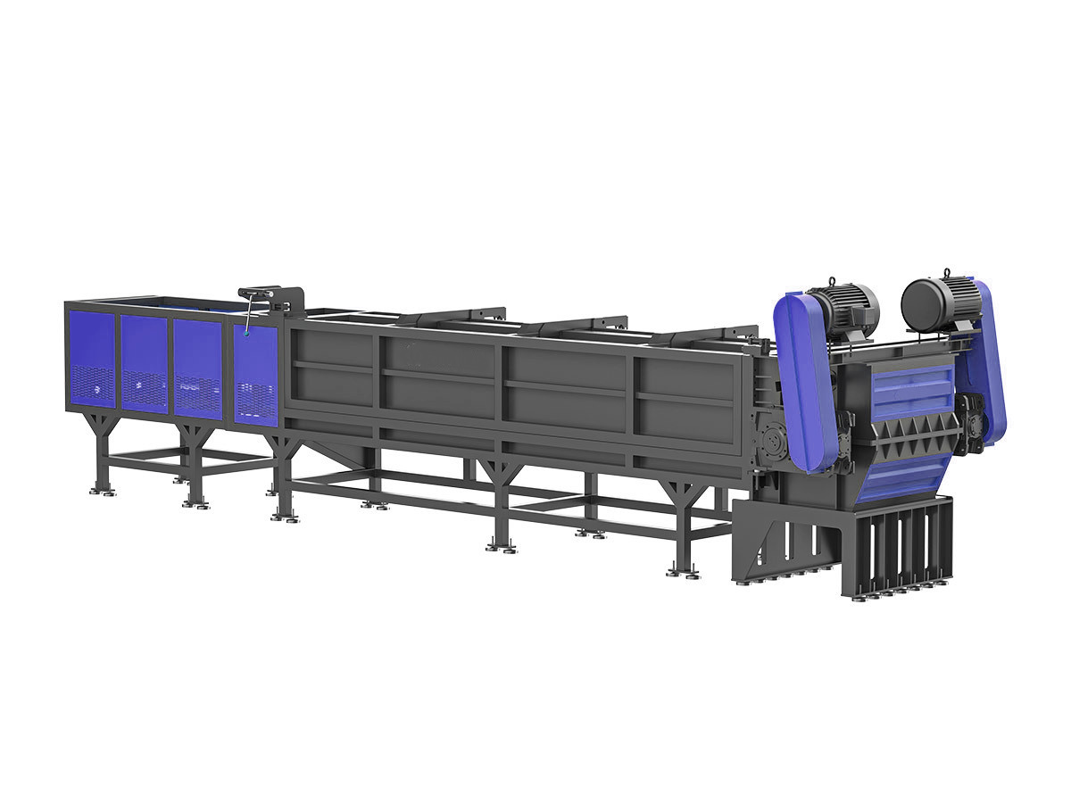 Maintenance of Waste Wood Shredder