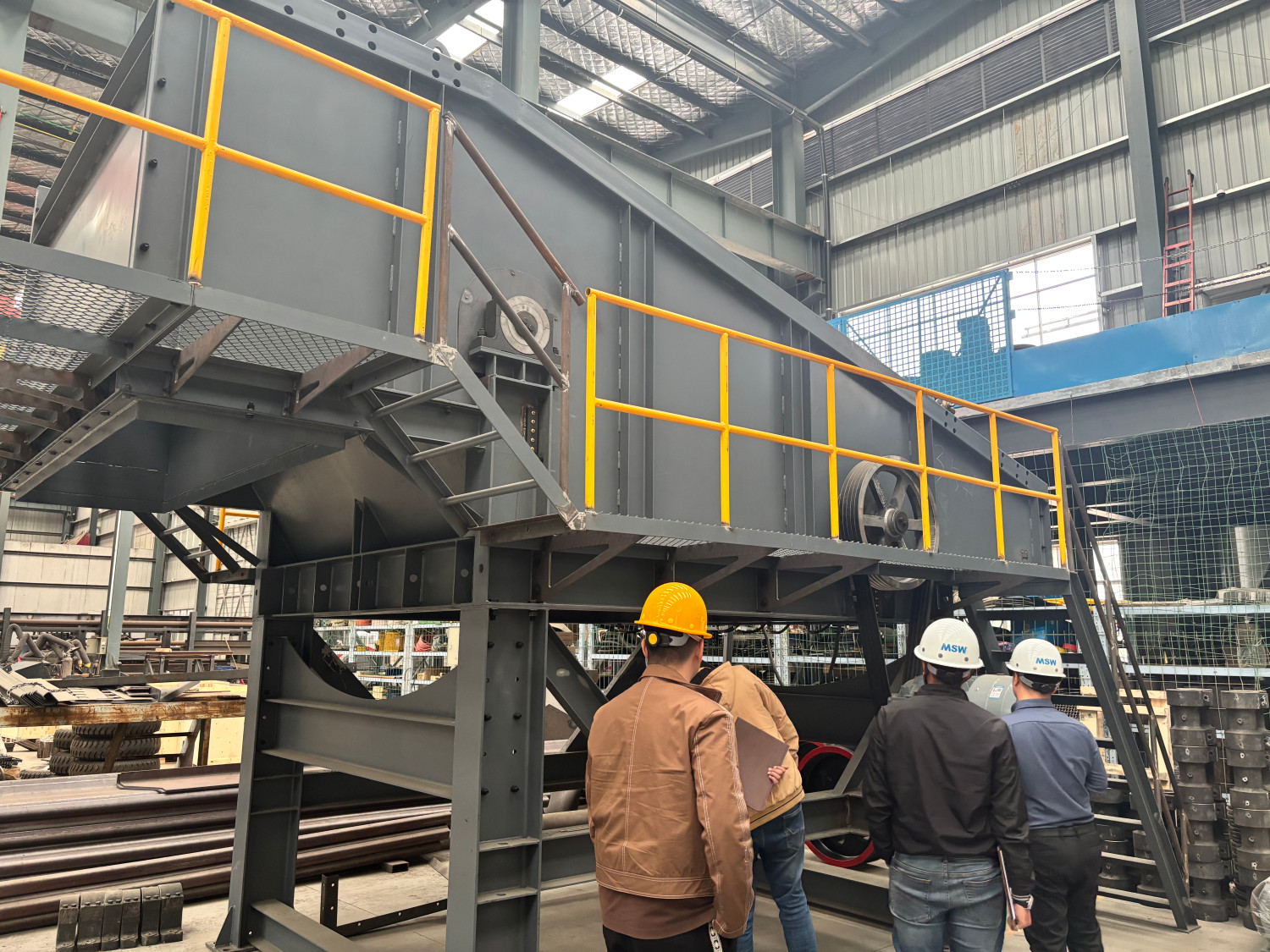 Indian Client Visits Factory for Inspection and Future Collaboration