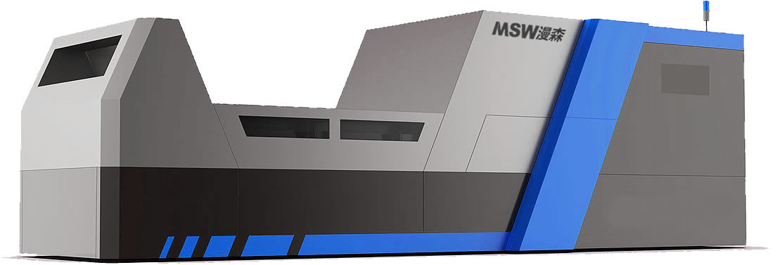 X ray sorter uses X-rays to sort and inspect incoming items. Items enter via a conveyor belt and are sorted.